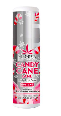 Hempz Candy Cane Lane Lip Balm